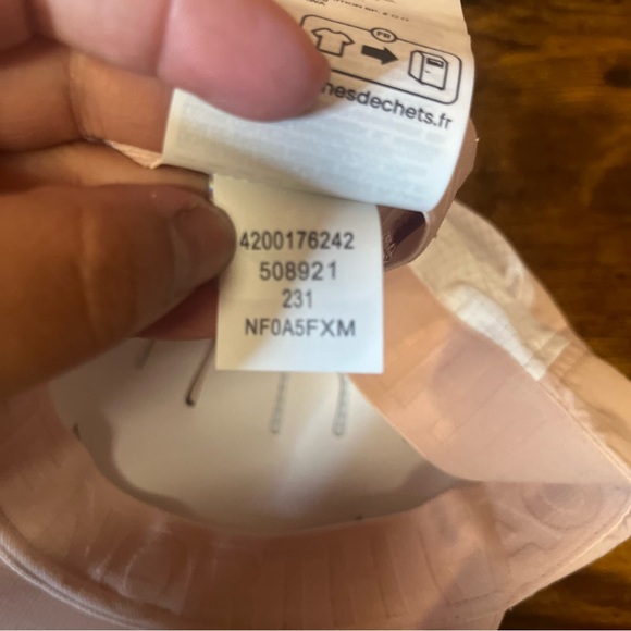 THE NORTH FACE Women Horizon Hat ponytale hole baseball l/xl - Picture 7 of 7